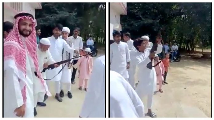 प्रतापगढ़ में फायरिंग