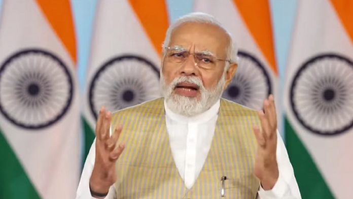 नरेंद्र मोदी, काली, आत्मस्थानंद