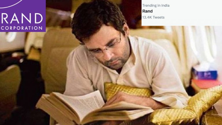 ‘RAND ने राहुल गाँधी को बताया सबसे अपडेटेड नेता’: पत्रकार ने PM मोदी को घेरा, लोगों ने लिए मजे