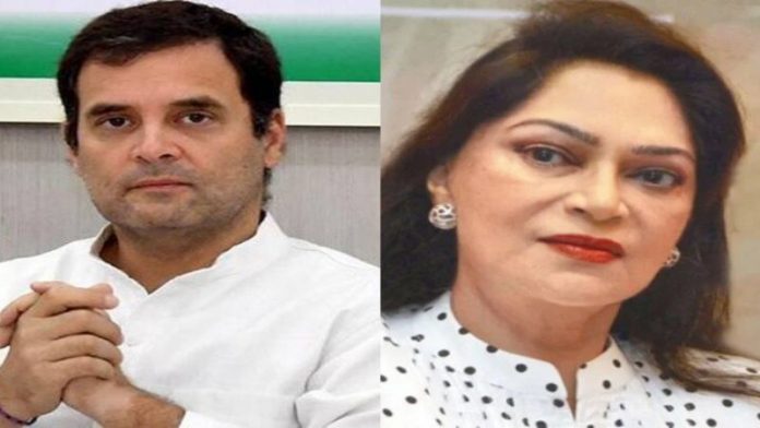 राहुल गाँधी सिमी ग्रेवाल
