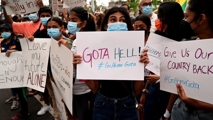 श्रीलंका, महिलाएँ, विरोध प्रदर्शन