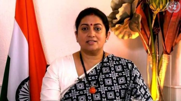 स्मृति ईरानी गर्व हिंदू