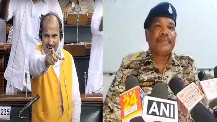 राष्ट्रपति टिप्पणी अधीर FIR