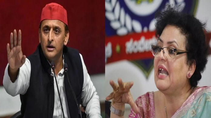 अखिलेश यादव रेखा शर्मा