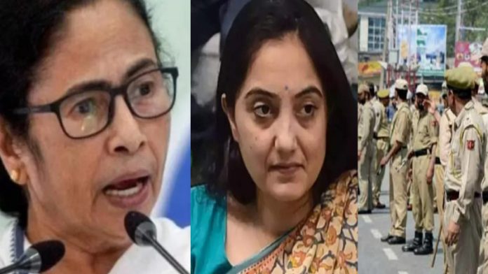 नुपूर शर्मा, लुकआउट नोटिस