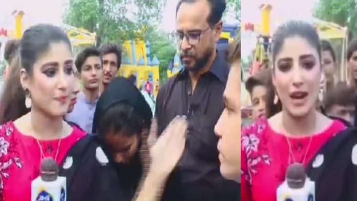पाकिस्तानी रिपोर्टर मायरा हाशमी