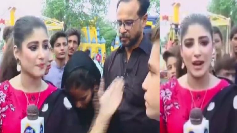 पाकिस्तान की लेडी ‘चांद नवाब’ : ईद की रिपोर्टिंग में खलल डाल रहे लड़के को जड़ा तमांचा, Video वायरल