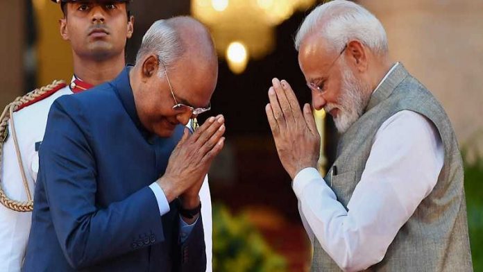पीएम मोदी, राष्ट्रपति कोविंद