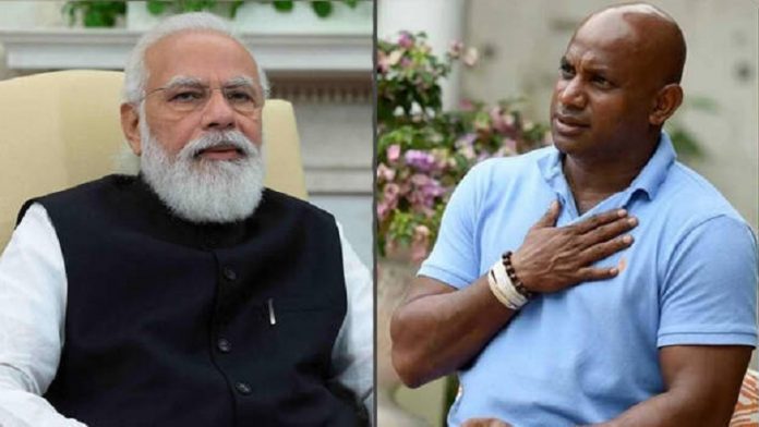 पीएम मोदी, सनथ जयसूर्या