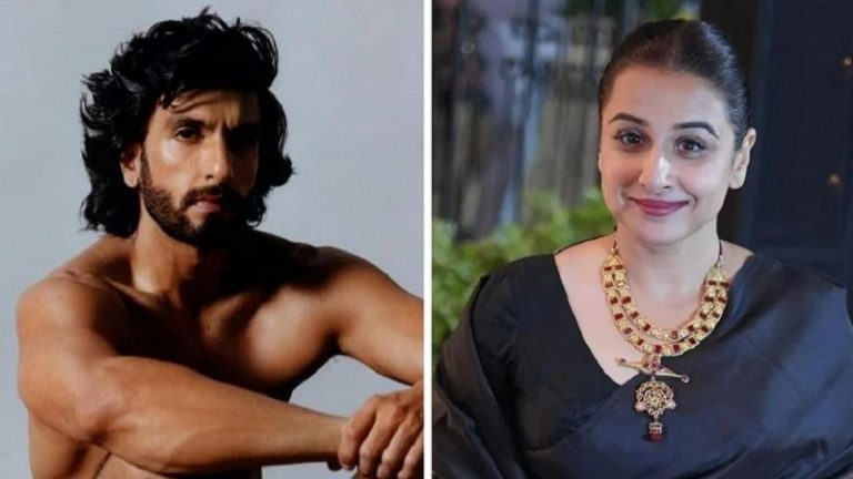 ‘हमें भी आँख सेंकने दीजिए’ : रणवीर सिंह के न्यूड फोटोशूट पर बोलीं विद्या बालन, नेटीजन्स ने कहा- लड़का बोलता तो बवाल मच जाता