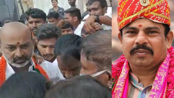 बंदी संजय कुमार, विधायक टी राजा सिंह, तेलंगाना भाजपा