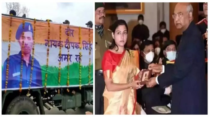 दीपक सिंह और उनकी पत्नी रेखा