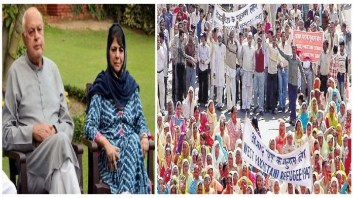 फारूक, महबूबा और पाक से आए शरणार्थी