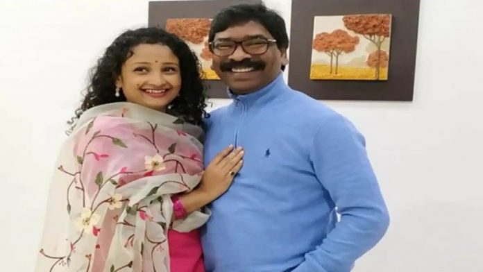 हेमंत और कल्पना सोरेन