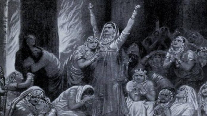 जौहर, चित्तौड़, राजपूत, हिन्दू महिलाएँ
