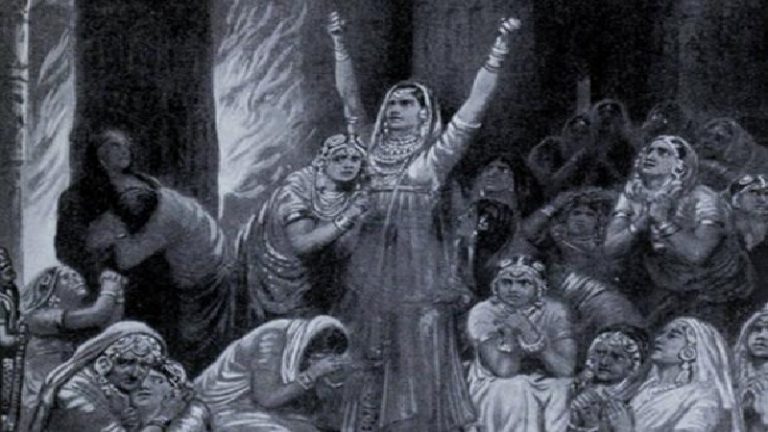 साका-जौहर: भस्म हुआ बर्बर इस्लामी शक्तियों के साथ सह-अस्तित्व, सभी जाति-वर्गों की स्त्रियों का था बलिदान