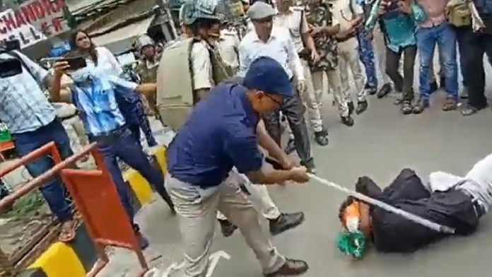 पटना ADM, शिक्षक अभ्यर्थी, लाठी, पिटाई, तिरंगा, बिहार
