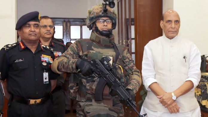 राजनाथ सिंह, AK-203, अमेठी