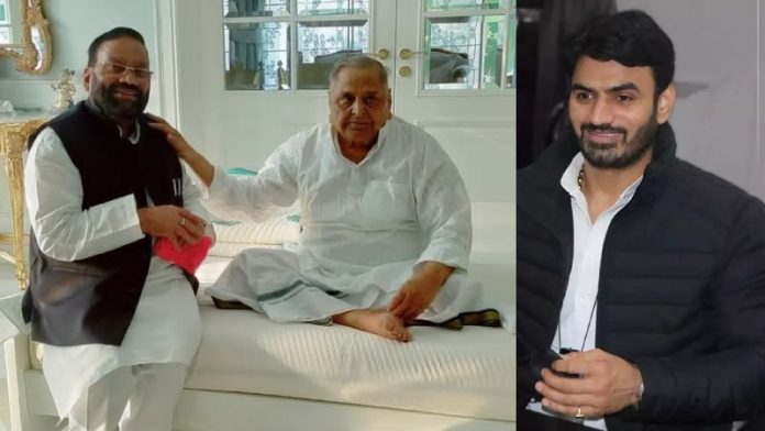 श्रीकांत त्यागी, स्वामी प्रसाद मौर्य, सपा, नॉएडा