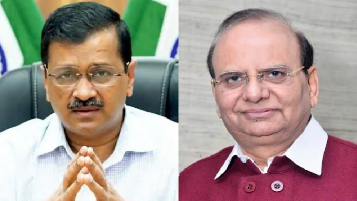 उपराज्यपाल वीके सक्सेना आप