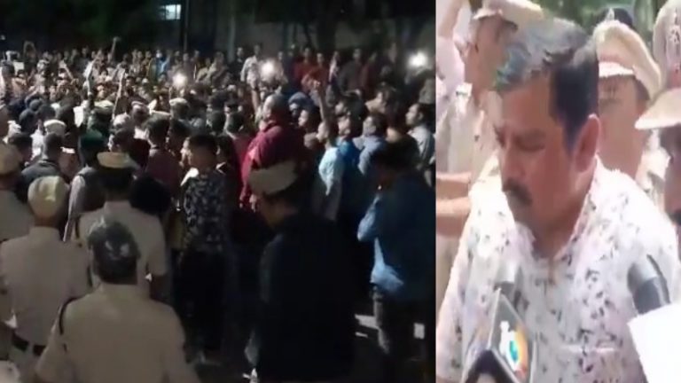 ‘हैदराबाद में चलेगा हमारा राज’: टी राजा सिंह के खिलाफ सड़कों पर उतरे कट्टरपंथी, पुलिस के सामने लगे ‘सर तन से जुदा’ के नारे, BJP नेता गिरफ्तार
