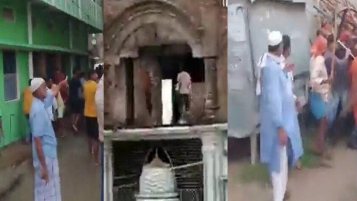 बिहार सीवान शोभायात्रा पथराव
