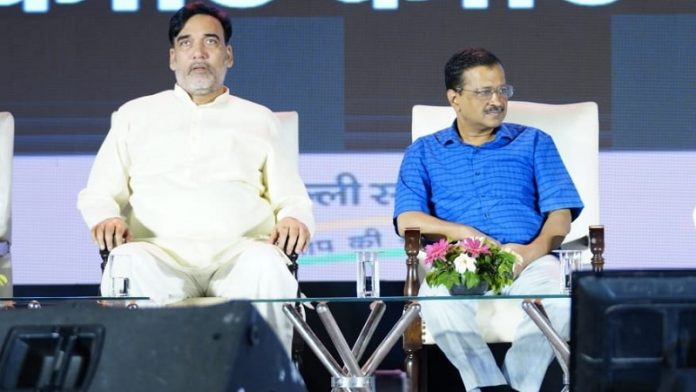 गोपाल राय, अरविंद केजरीवाल, दिल्ली
