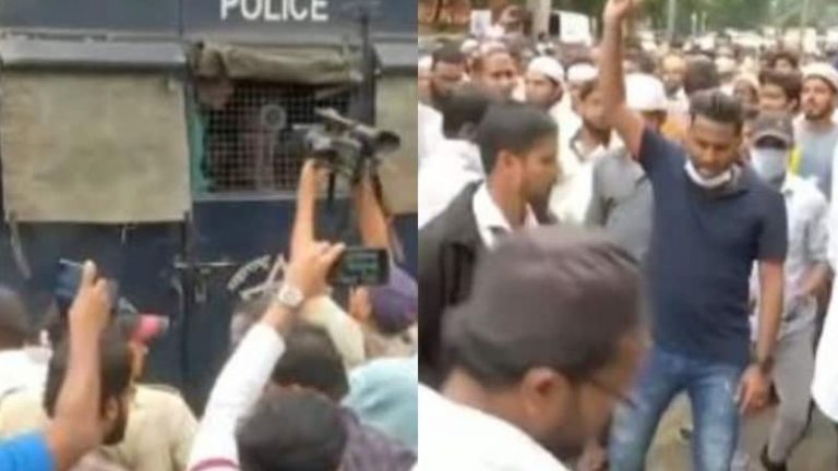 PFI की रैली में ‘अल्लाहु अकबर’ और ‘पाकिस्तान ज़िंदाबाद’ के नारे, पुणे में जुटे थे उपद्रवी: वीडियो वायरल, पुलिस ने कट्टरपंथी रियाज़ सैय्यद को दबोचा