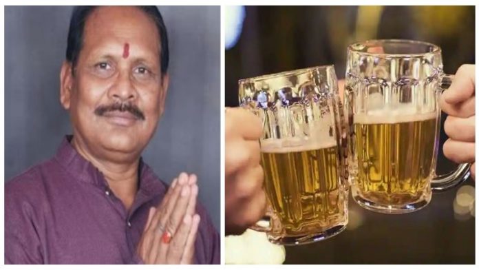 प्रेमसाय टिकाम ने शराब की तारीफ की