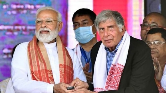 रतन टाटा, नरेंद्र मोदी, PM केयर्स