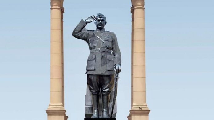 सुभाष चंद्र बोस प्रतिमा