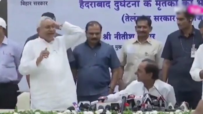 केसीआर नीतीश कुमार