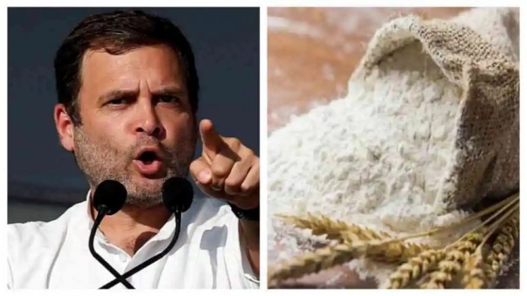 लीटर में खरीदते-बेचते हैं राहुल गाँधी आटा: दे रहे थे महंगाई पर ज्ञान, फिसल गई जुबान- आई मीम्स की बाढ़
