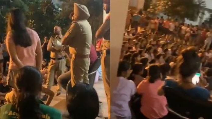 चंडीगढ़ यूनिवर्सिटी वीडियो वायरल