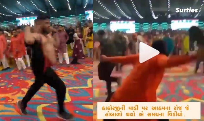 सूरत गरबा मुस्लिम बाउंसर