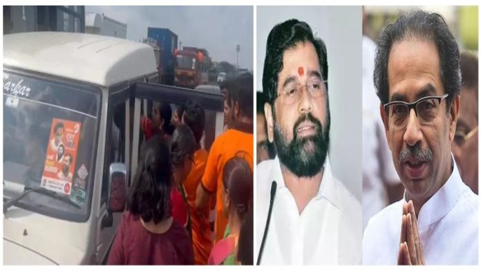 शिंदे गुट और ठाकरे गुट शिवसैनिक
