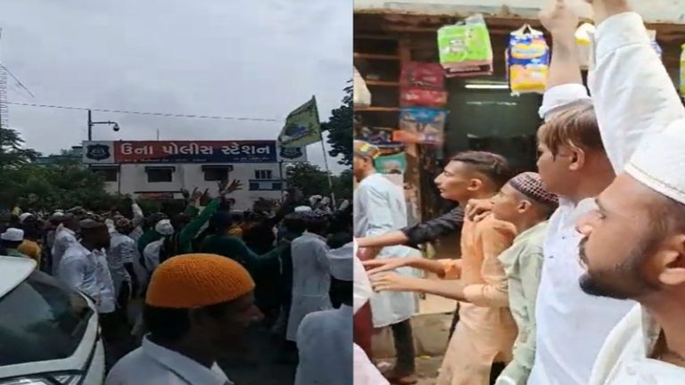 ‘गुस्ताख-ए-नबी की एक सजा, सिर तन से जुदा’ : UP से लेकर MP तक ईद के जुलूस में लगे ‘कट्टरपंथी नारे’, इस्लामी भीड़ में नाबालिग भी उछलते दिखे