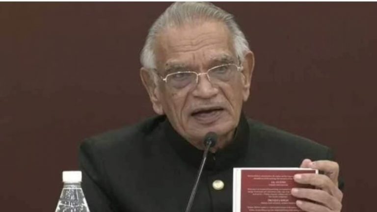 जिहाद पर ‘गीता पाठ’ के बाद शिवराज पाटिल ने पत्रकारों को दिखाई हेकड़ी, गृह मंत्री रहते दिल्ली सीरियल ब्लास्ट के समय धड़ाधड़ बदल रहे थे सूट