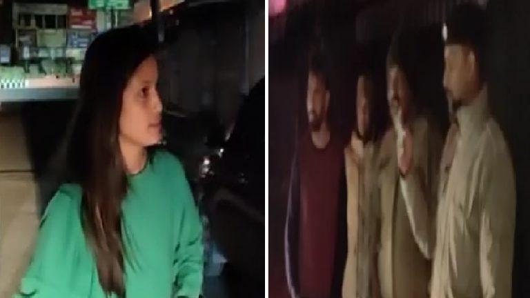 शराब के नशे में निकिता, साथ में फैजान, बैरिकेड तोड़ कर भागी गाड़ी… पुलिस से कहा – दोस्त है, घर वाले जानते हैं: लोगों को याद आए ’35 टुकड़े’