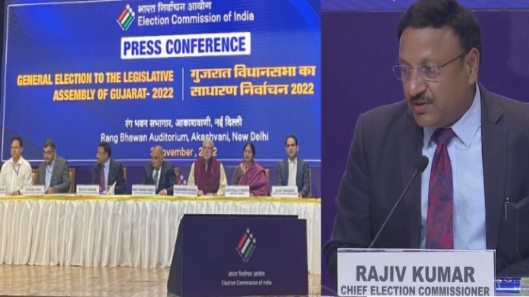182 सीट, 4.9 करोड़ वोटर, 51000 पोलिंग स्टेशन: 2 चरणों में पूरा होगा गुजरात विधानसभा चुनाव, फर्जी न्यूज फैलाने वालों को ECI ने दी चेतावनी