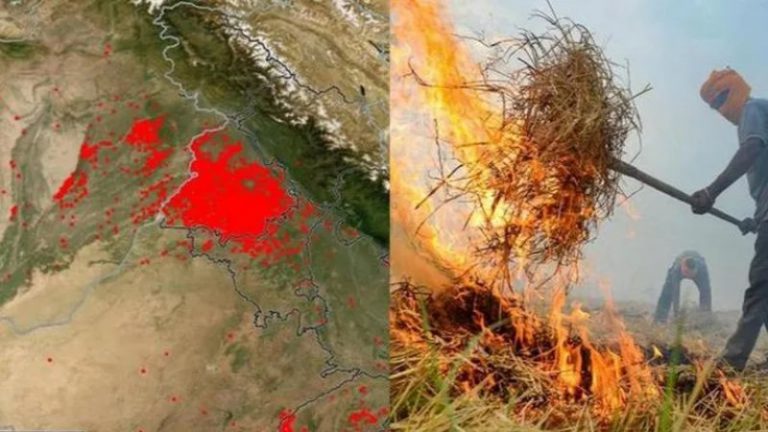 कोहरे और धुंध में फँसी दिल्ली वालों की साँसें: पंजाब के मात्र 3 जिलों में 1 सप्ताह में पराली जलाने की 3700 घटनाएँ, NASA ने जारी की तस्वीरें