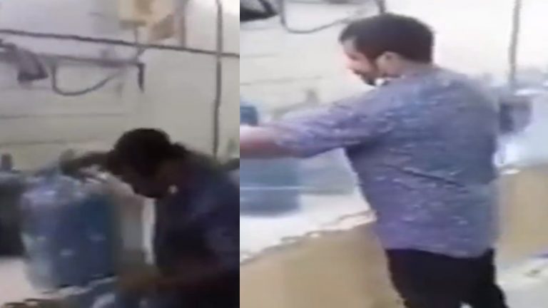 ऑफिस-दुकानों और घरों में जाता है जो पानी का जार, अब उसमें भी थूक! सोशल मीडिया पर वायरल हुआ वीडियो, बोले लोग – ये समाज के दुश्मन