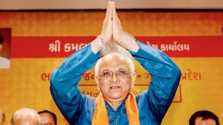 भूपेंद्र पटेल चुने गए भाजपा विधायक दल के नेता, राज्यपाल से मिल कर पेश किया दावा: मंत्रिमंडल पर मंथन के लिए पहुँचे दिल्ली, 12 को शपथ