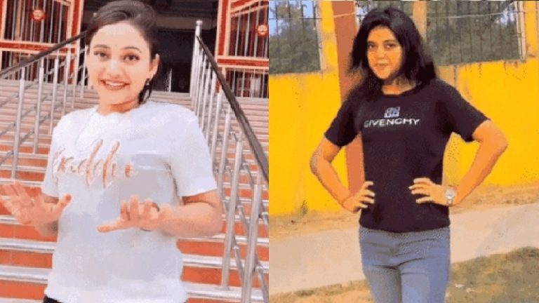 छलकता हमरो जवनिया ए राजा… बिहार के मंदिर में 2 लड़कियों ने अश्लील भोजपुरी गाने पर डांस कर के बनाया रील्स