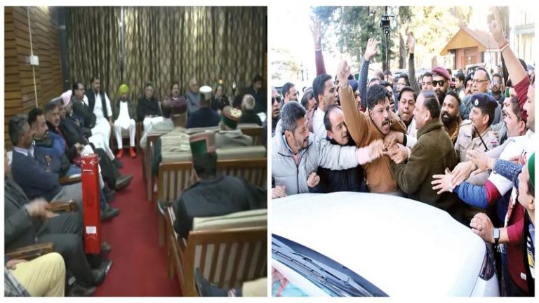 ‘हाईकमान होश में आओ…’: हिमाचल में CM पद के लिए प्रतिभा सिंह समर्थकों ने की नारेबाजी, मुख्यमंत्री पद के लिए सुखविंदर सुखू के नाम का ऐलान