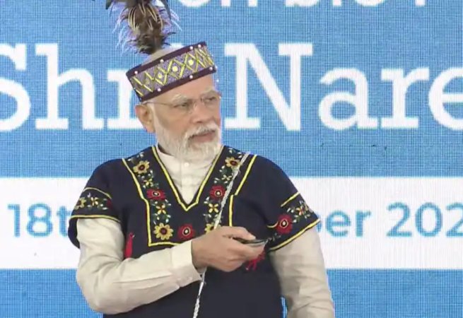 उत्तर-पूर्व में पीएम मोदी