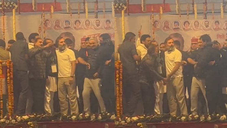 ‘नफरत के बाजार में मोहब्बत की दुकान’ वाले डायलॉग के बाद दिखा राहुल गाँधी का गुस्सा, सेल्फी के लिए उठे हाथ को दिया झटका: Video वायरल