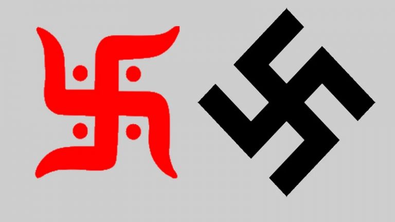 फिर से ईसाई हुक्ड क्रॉस को हिन्दू स्वस्तिक बताने में लगे विदेशी, ‘डेली मेल’ की पत्रकार प्रोपेगंडा में आगे: नाजियों के चिह्न से एकदम अलग है सनातन प्रतीक