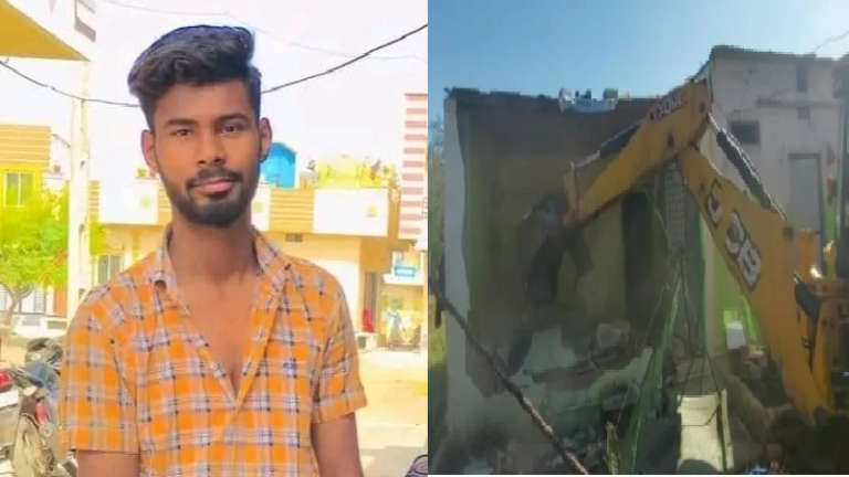 मेले में बहन से छेड़छाड़ कर रहे थे मुस्लिम युवक, भाई ने विरोध किया तो हुई मॉब लिंचिंग: MP में नगर निगम ने आरोपितों के घर पर बुलडोजर चलाया