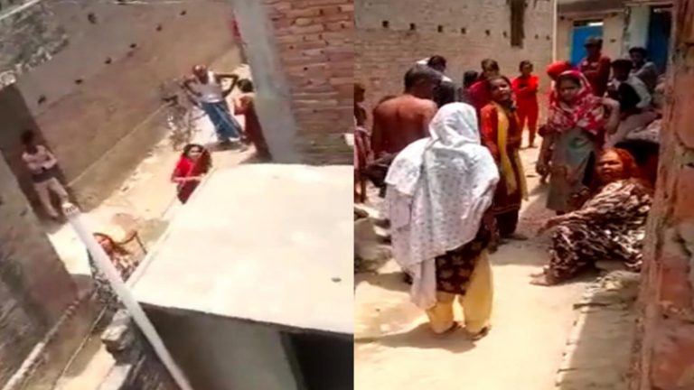 ‘ये मुस्लिम इलाका है, घर बेच कर चली जाओ या इस्लाम क़बूलो’: हिन्दू महिला ने लगाई न्याय की गुहार, वीडियो में पत्थर-डंडे लिए गाली देती दिखीं मुस्लिम महिलाएँ